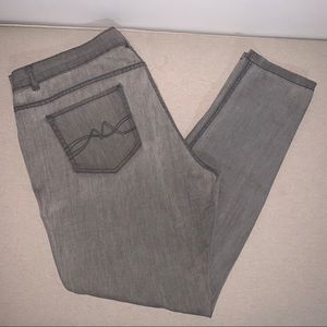 NY & Co. Jean Legging Grey Size 12
